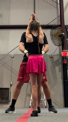 5.7K views · 234 reactions | Teaching Nora how to front handspring up… . #cheer #viral #cheerleading #stunting #stunt #cheerleader #lesson | Johnpodsednik | Facebook