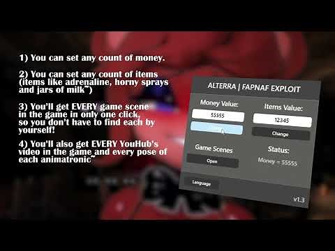 Five Nights at Frenni's Nightclub CHEAT | INF MONEY, ALL SCENES