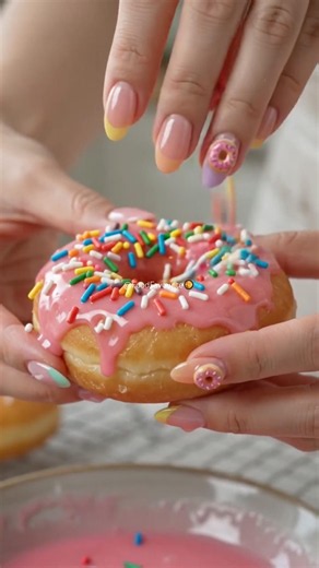 🍩 Soft & Fluffy Donuts Recipe | No Oven, No Machine | Easy Homemade Donuts #shorts
