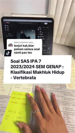 Membalas @yaaa_ lanjut pembahasan soal sas ipa kelas 7 semester genap 2023/2024 #musicviraltiktok #ifanseventeen #janganpaksarindu #kelas7 #sumatifakhirsemester