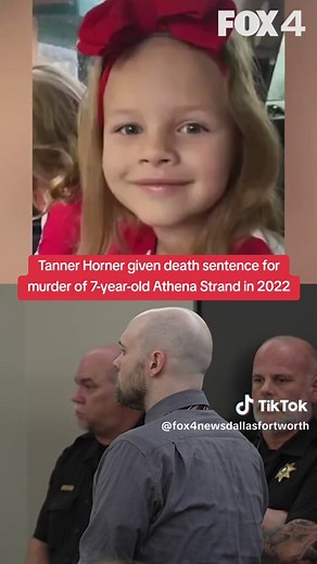 Jurors gave Tanner Horner the death penalty at the end of a month-long trial. The former delivery driver pleaded guilty to kidnapping and killing 7-year-old Athena Strand in 2022. The defense was hoping for life in prison without parole based on claims that Horner was not a danger to society and his upbringing and autism diagnosis were mitigating factors in the crime.