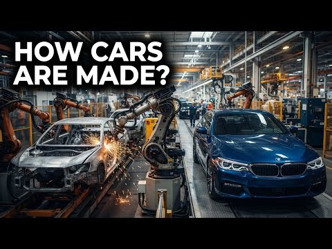 🚗 How Cars Are Made: Inside a Modern Car Factory | Full Manufacturing Process