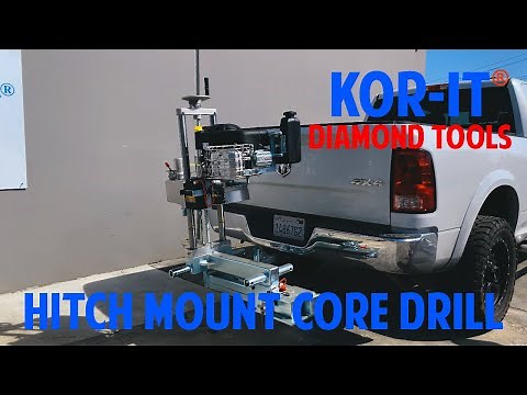 Hitch Mount Core Drills