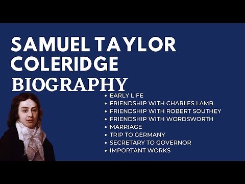 Biography of Samuel Taylor Coleridge | Important works of ST Coleridge