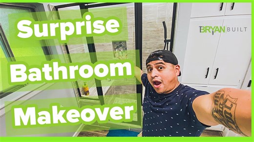 Surprise Bathroom Makeover | Small Bathroom Remodel Ideas