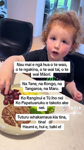 Traditional Maori Song - Karakia mo te Kai