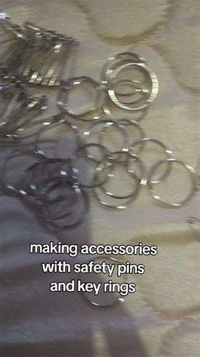 DIY Alt Accessories: Create with Safety Pins & Rings