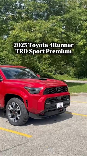 Supersonic Red never looked this good! The 2025 Toyota 4Runner TRD Sport Premium is here—sporty, bold, and ready for every adventure. Come grab it before it’s gone. 🚗🔥 For more information ➡️ https://rpb.li/fRtgd 📲 414-228-1450 #UmanskyToyota #Toyota #Toyota4Runner #TRDSportPremium #Milwaukee #Wisconsin | Umansky Toyota