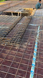 Concept of primary and secondary beam explained at one of our house construction sites #HouseConstruction | The Dynamic Engineers.