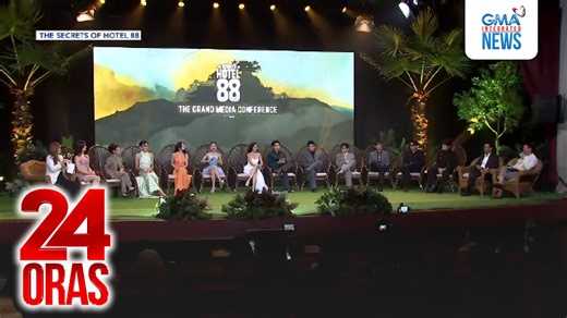 Excited at proud na humarap na magkakasama ang marami sa ex-PBB Celebrity Collab housemates sa grand media conference ng kanilang dream project. Pinagsama-samang takot, kilig at tawa ang mararamdaman sa upcoming GMA Network and ABS-CBN Studios collab na "The Secrets of Hotel 88." | 24 Oras