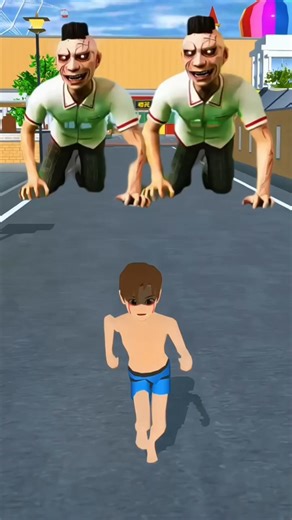 Poor Boy Chased by Monsters While Parents Ignore His Cries | Sakura school simulator#shortsfeed