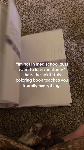 Human body coloring book