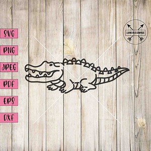 Alligator Svg, Alligator Png, Alligator Clip Art, Crocodile Svg, Crocodile Clip Art, Safari Animal Clipart, Wild Animal Clipart, Animal Svg - Etsy Australia