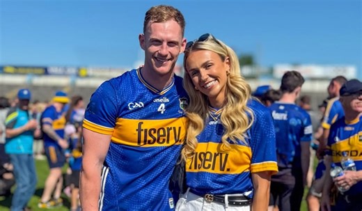 Who is Sharlene Mawdsley's partner, Michael Breen?