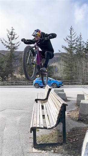 This bike is a wee trials machine! Loving the Heckler SL soo far 😍 #santacruzbicycles #ebikes #trials #mtb #mountainbike #streetrials #balance #fun #aviemore #scotland #travel #lightweight | Danny MacAskill