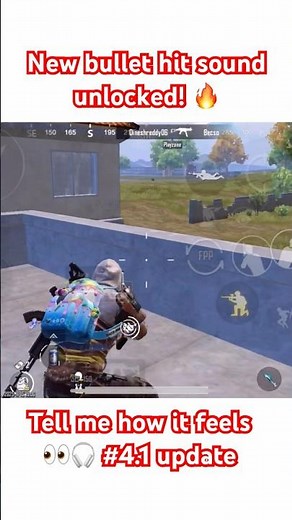 These bullet hits sound too satisfying 😮‍💨💥 Headshot vibes only! 🎯 #bgmi #bgminewupdate