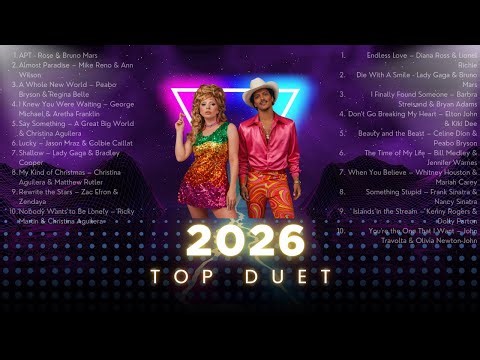 Lady Gaga, Bruno Mars, Diana Ross, Lionel Richie, Ed Sheeran, Taylor Swift 🎙️Duet Billboard Songs