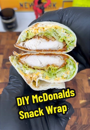 DIY McDonald's Snack Wrap Recipe That Tastes Authentic