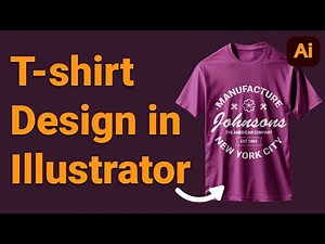 How to create Clothing Design in Adobe Illustrator
