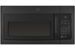 GE 1.6 Cu. Ft. Black Over-The-Range Microwave Oven - JVM3160DFBB