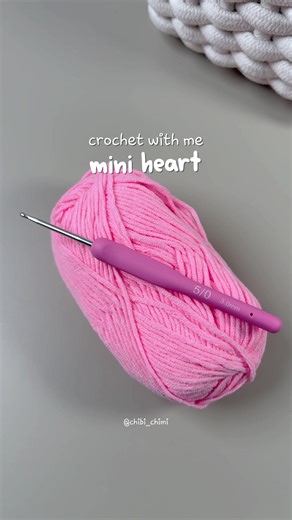 full beginner friendly tutorial on my YouTube channel chibi_chimi 💗 #crochet #crochetheart