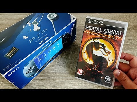 Mortal Kombat Unchained (PSP) Unboxing & Gameplay