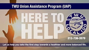 3K views · 27 reactions | Eddie Green introduces new members to #TWULocal100's Union Assistance Program (UAP). This is a FREE mental wellness benefit for union members and their families. It's confidential, voluntary, and non-disciplinary.  To learn more and schedule an appointment, visit https://www.twulocal100.org/union-assistance-program. #UnionStrong #MentalWellness #WeMoveNY | TWU Local 100 | Facebook