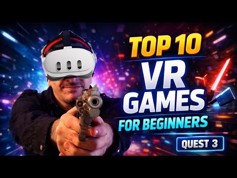 Top 10 VR Games for Beginners | Easy to play Games