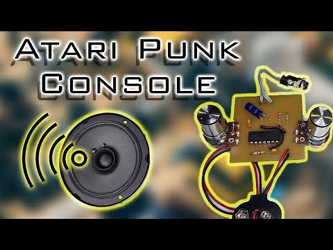 Electronic project | Atari punk console using NE556 | Mini synthesizer| Adapted for beginners