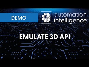 Emulate3D API Demo
