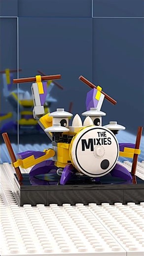Can you do it too?🥁 #stopmotion #mixels