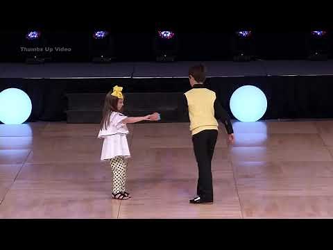 Saddie Honeycutt & Easton Brown - Junior 1 Shag - 2018 USA Grand National Dance Championship