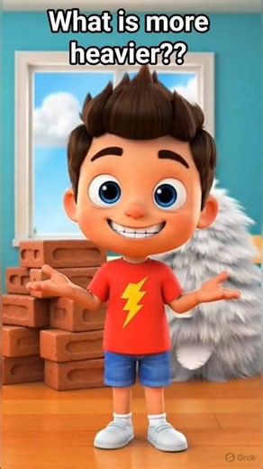 1 KG Bricks 🧱 or 1 KG Feathers 🪶 — Which is heavier? 🤯