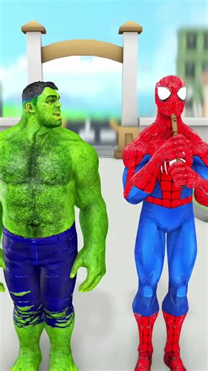 Spiderman & Hulk Funny Cartoons