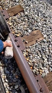 Ensuring safe & smooth running. Train on a track by sanding testing #train #technology #test | Tech Zoo