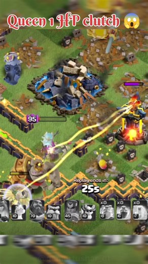Archer Queen Vs. Max Inferno Tower 😱 Who wins? Clash of clans. #clashofclans #coc #mobilegaming