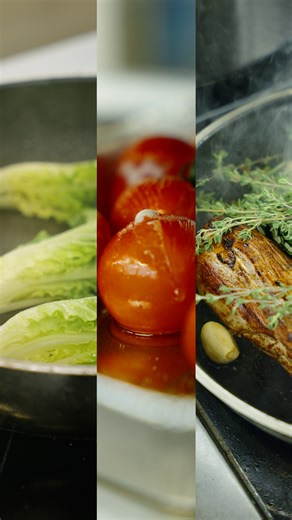 The sound of… First Class perfection. 😌​ Go behind the scenes with our chefs as they craft the most delicious new First Class menu, using carefully selected ingredients and a passion for every detail. #Lufthansa | Lufthansa