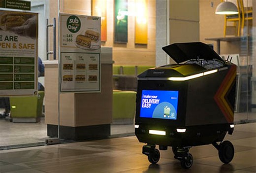 This robot will soon deliver food from airport restaurants to your gate