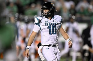 Grayson McCall injury update: Latest on Coastal Carolina QB ahead of Week 12 clash against Army