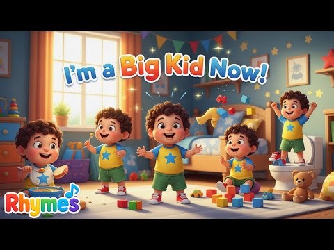Learning Songs for Toddlers | I’m a Big Kid Now Nursery Rhyme