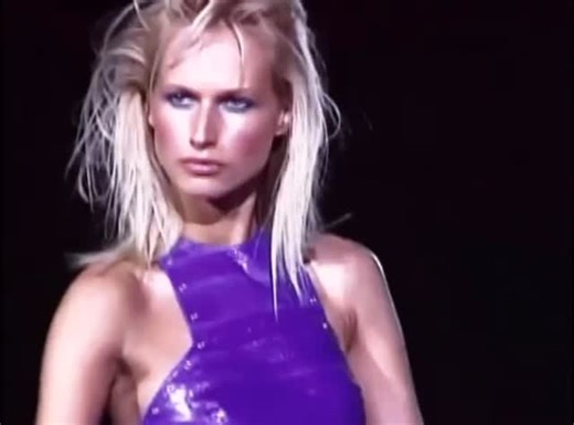 iconicfashionglam on Instagram: "Inga Savits for Versace Spring/Summer 2002"