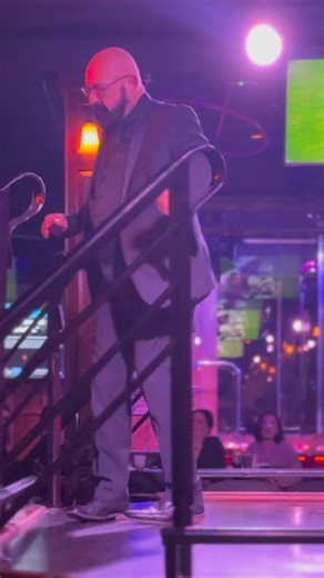 More than a show club, we are show business! And manager Jack Davenport does his best Les Grossman impression at Thee DollHouse Myrtle Beach Christmas party last night. And if you think his moves are good, wait til me and my friends get back to work! 😂 See you soon! #getback #lesgrossman #christmasparty #showtime #holidayfun | Cassie