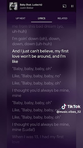 Justin Bieber - Baby (feat. Ludacris)