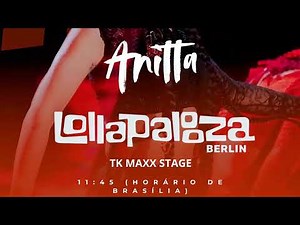 Anitta - Live at Lollapalooza Berlin 19/07/2026 - Full Concert [Audio TV Broadcast]