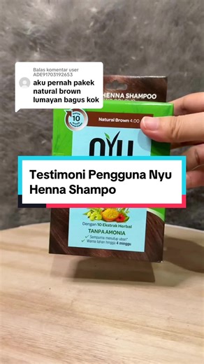 Nyu Henna Shampoo: Uban Tercover Dalam 10 Menit