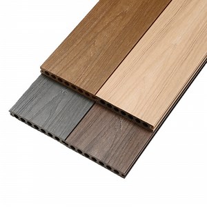 [Hot Item] WPC Corner Trim for Co-Extrusion Wood Plastic Composite Decking Edge Board WPC Accessories