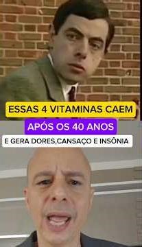 4 VITAMINAS que DESPENCAM após os 40 Anos #saude #suplementos #drmoacirrosa