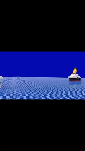 LEGO Icebergtanic Sinking Animation