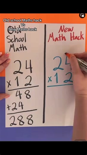Old School vs New School Maths Hacks