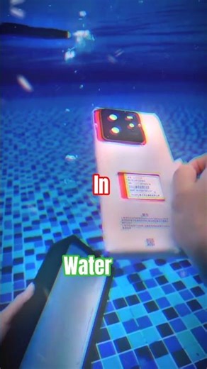 new smartphone unboxing in water😱